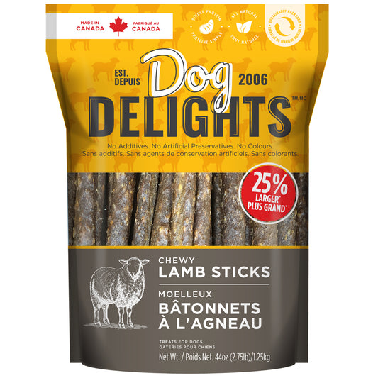 Chewy Lamb Sticks - 1.25kg