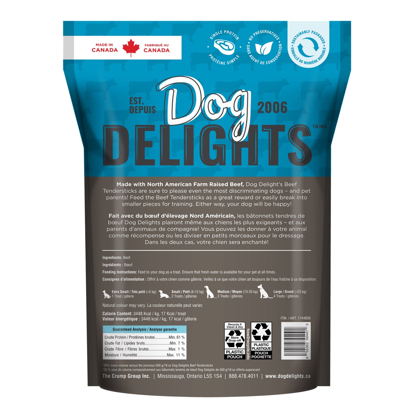 Beef Tendersticks - 600g ®